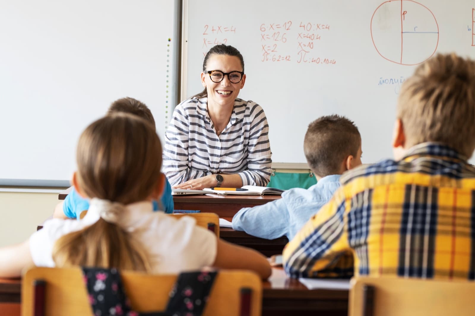 Teachers using Staffroom